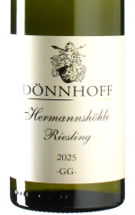 Dönnhoff - Riesling Hermannshöhle GG 2025