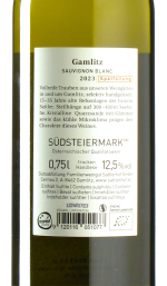 Sattlerhof - Sauvignon Blanc Gamlitz Spätfüllung 2023 *bio