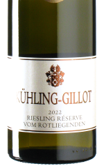 Kühling-Gillot - Riesling Reserve vom Rotliegenden...