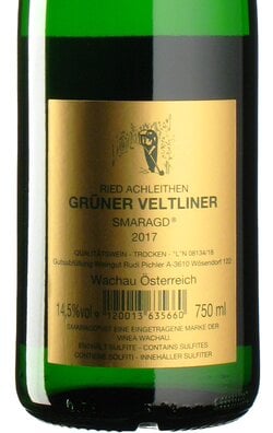 Grüner Veltliner Ried Achleithen Smaragd 2017