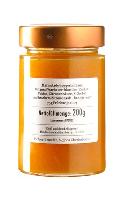 Marmelade aus Wachauer Marillen 200g