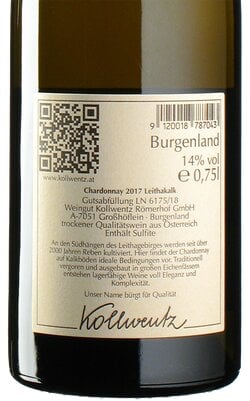 Chardonnay Leithakalk 2017