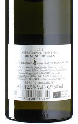 Riesling Pettenthal GG 2015