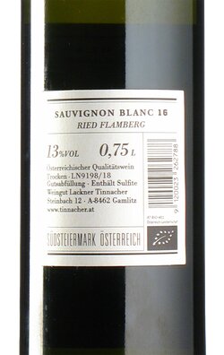 Sauvignon Blanc Ried Flamberg 2016