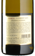 Vino Gross - Furmint Gorca 2015