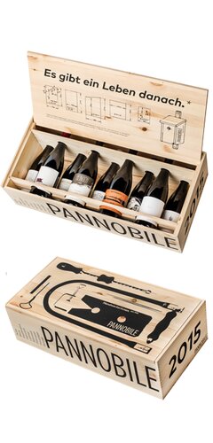 »Pannobile« 2015 Collection (9 bottle wooden case)