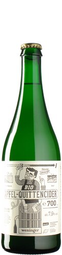 Apfel-Quitten Cider 0,7 l
