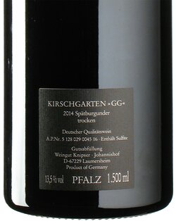 Sptburgunder Kirschgarten GG 2014 Magnum
