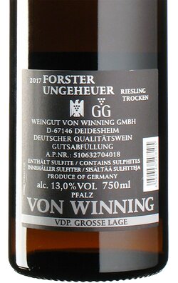 Riesling Ungeheuer GG 2017