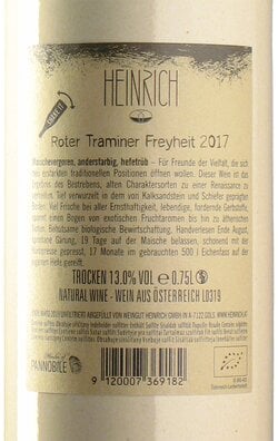 Roter Traminer Freyheit 2017