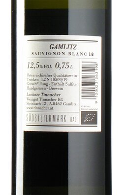 Sauvignon Blanc Gamlitz 2018 *bio