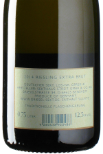 Griesel - Riesling Prestige Sekt extra Brut 2014