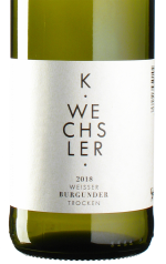 Wechsler - Weißer Burgunder 2018