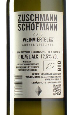 Grüner Veltliner Weinviertel DAC 2018