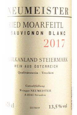 Sauvignon Blanc Ried Moarfeitl 2017
