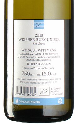 Weisser Burgunder 2018