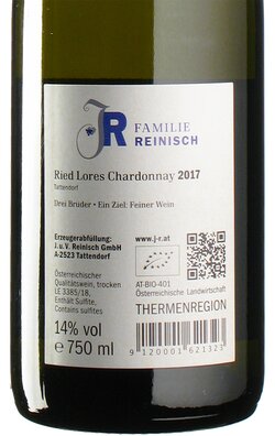 Chardonnay Ried Lores 2017