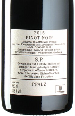 Pinot Noir Sankt Paul GG 2015