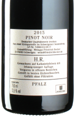 Becker - Pinot Noir Heydenreich 2015 *L3