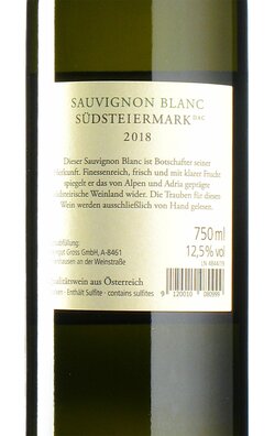 Sauvignon Blanc Sdsteiermark 2018