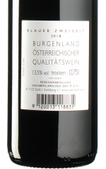 Achs W. - Zweigelt Goldberg 2018
