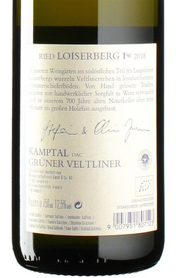 Grüner Veltliner Ried Loiserberg 2018