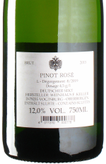 Keller - Pinot Rosé Sekt Brut 2015