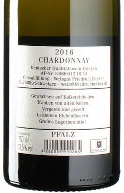 Chardonnay Mineral 2016