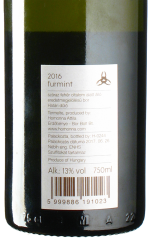 Homonna - Furmint Hatari 2016