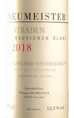 Sauvignon Blanc Straden 2018