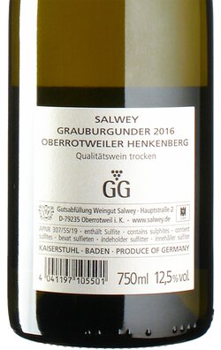 Grauburgunder Henkenberg GG 2016