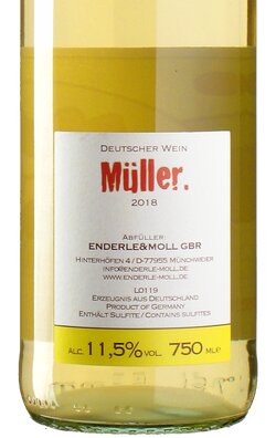 Mller-Thurgau Mller. 2018