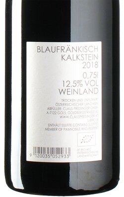 Blaufrnkisch Kalkstein 2018