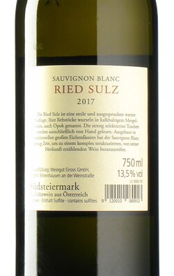 Sauvignon Blanc Ried Sulz 2017