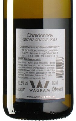 Chardonnay Grosse Reserve Steinberg 2018