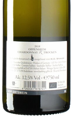 Chardonnay R Oppenheim 2018