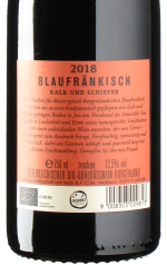 Nittnaus - Blaufränkisch Kalk & Schiefer 2018 *bio