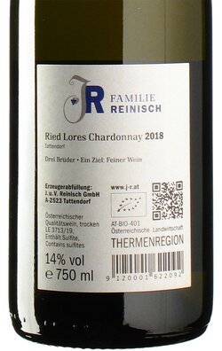 Chardonnay Ried Lores 2018