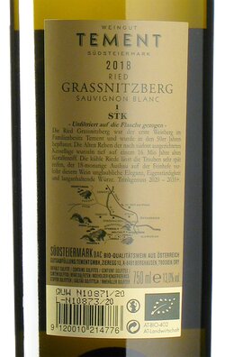 Sauvignon Blanc Ried Grassnitzberg 2018