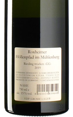 Riesling Hllenpfad im Mhlenberg GG 2019
