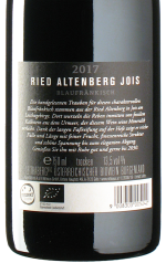 Nittnaus - Blaufränkisch Altenberg 2017 *bio
