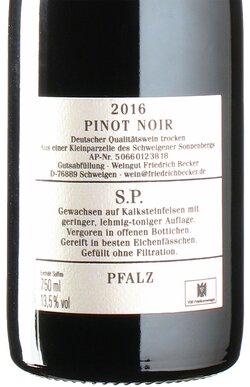 Pinot Noir Sankt Paul GG 2016